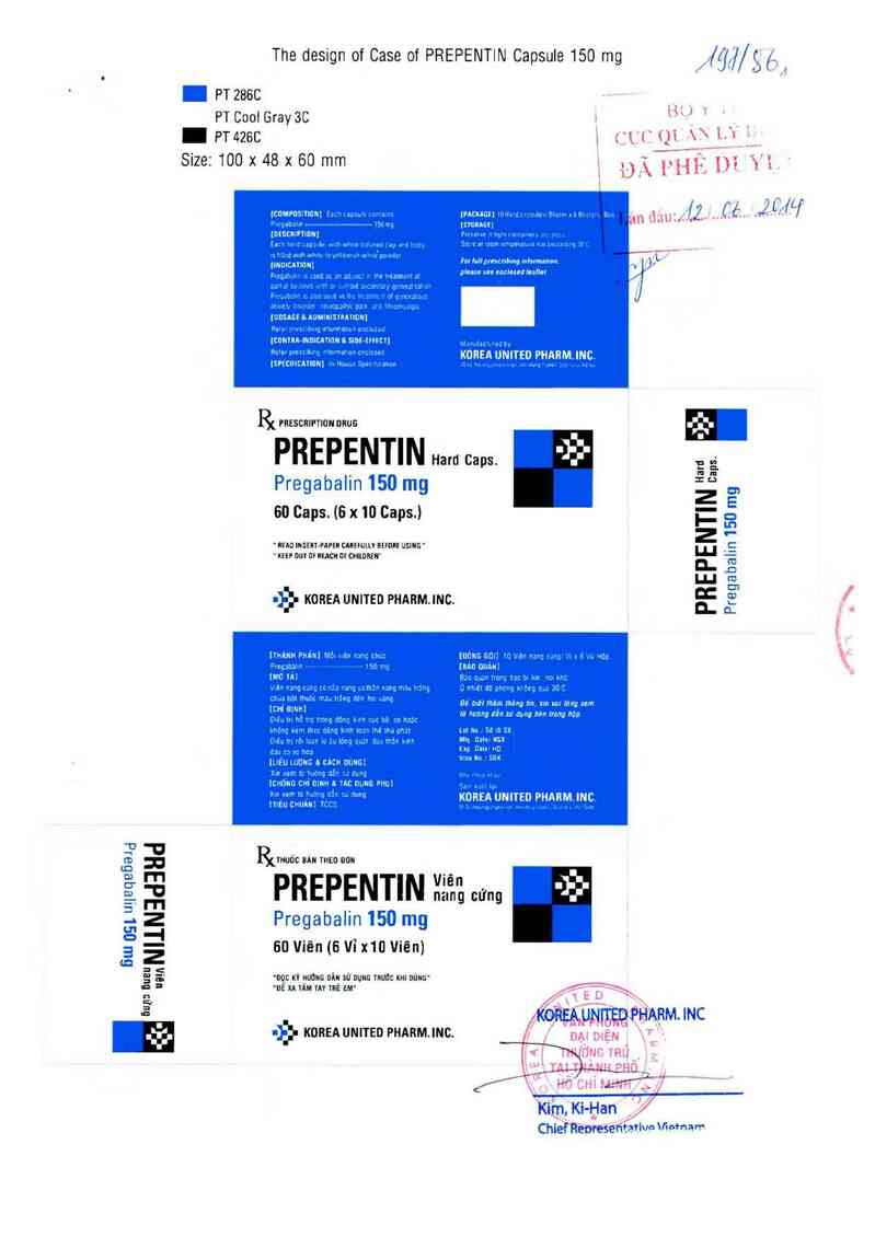 thông tin, cách dùng, giá thuốc Prepentin - ảnh 0
