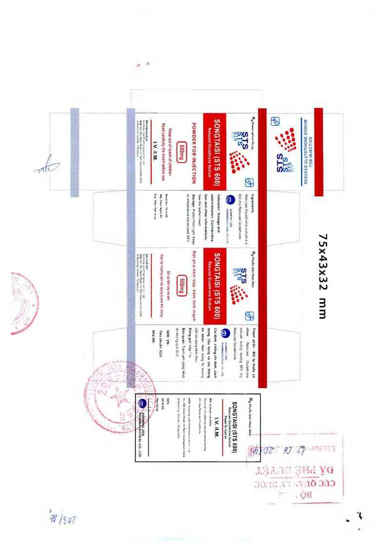 thông tin, cách dùng, giá thuốc Songtaisi (STS 600) - ảnh 0