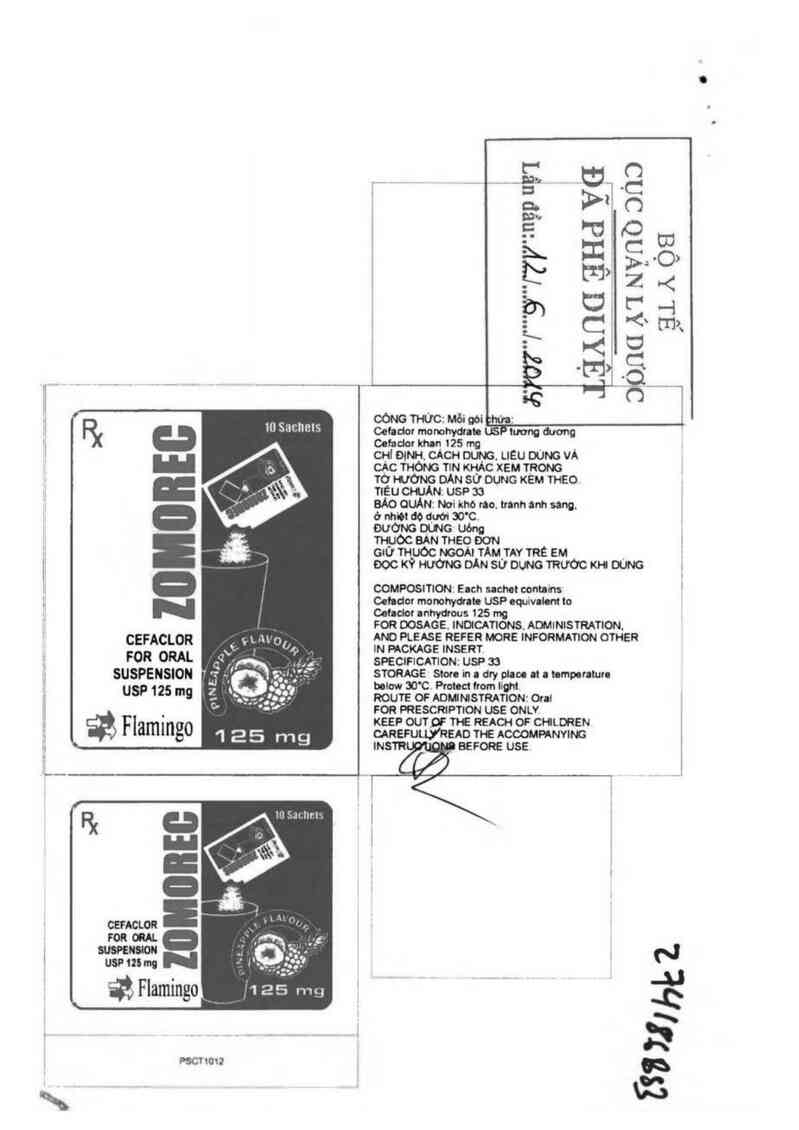 thông tin, cách dùng, giá thuốc Zomorec - ảnh 1