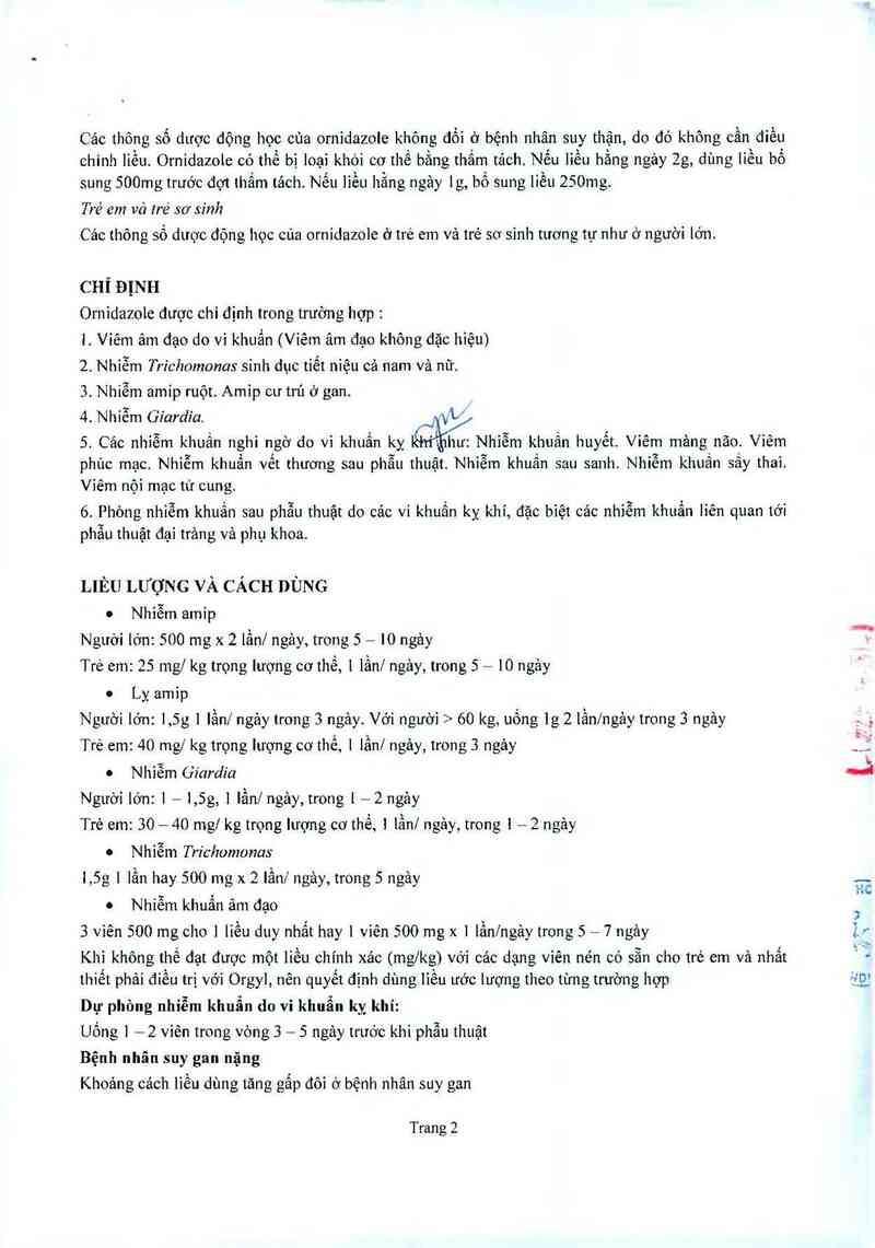 thông tin, cách dùng, giá thuốc Orgyl - ảnh 4