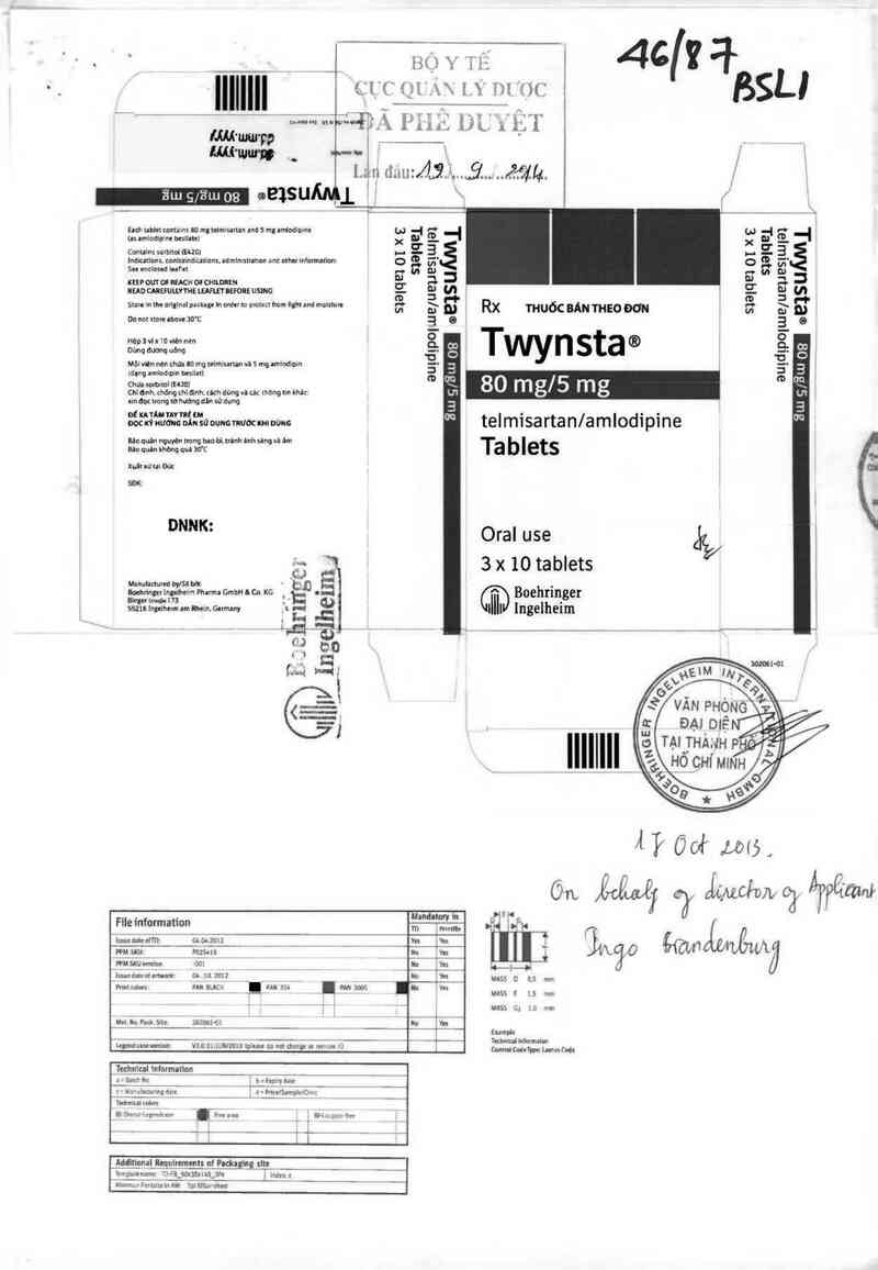 thông tin, cách dùng, giá thuốc Twynsta - ảnh 0
