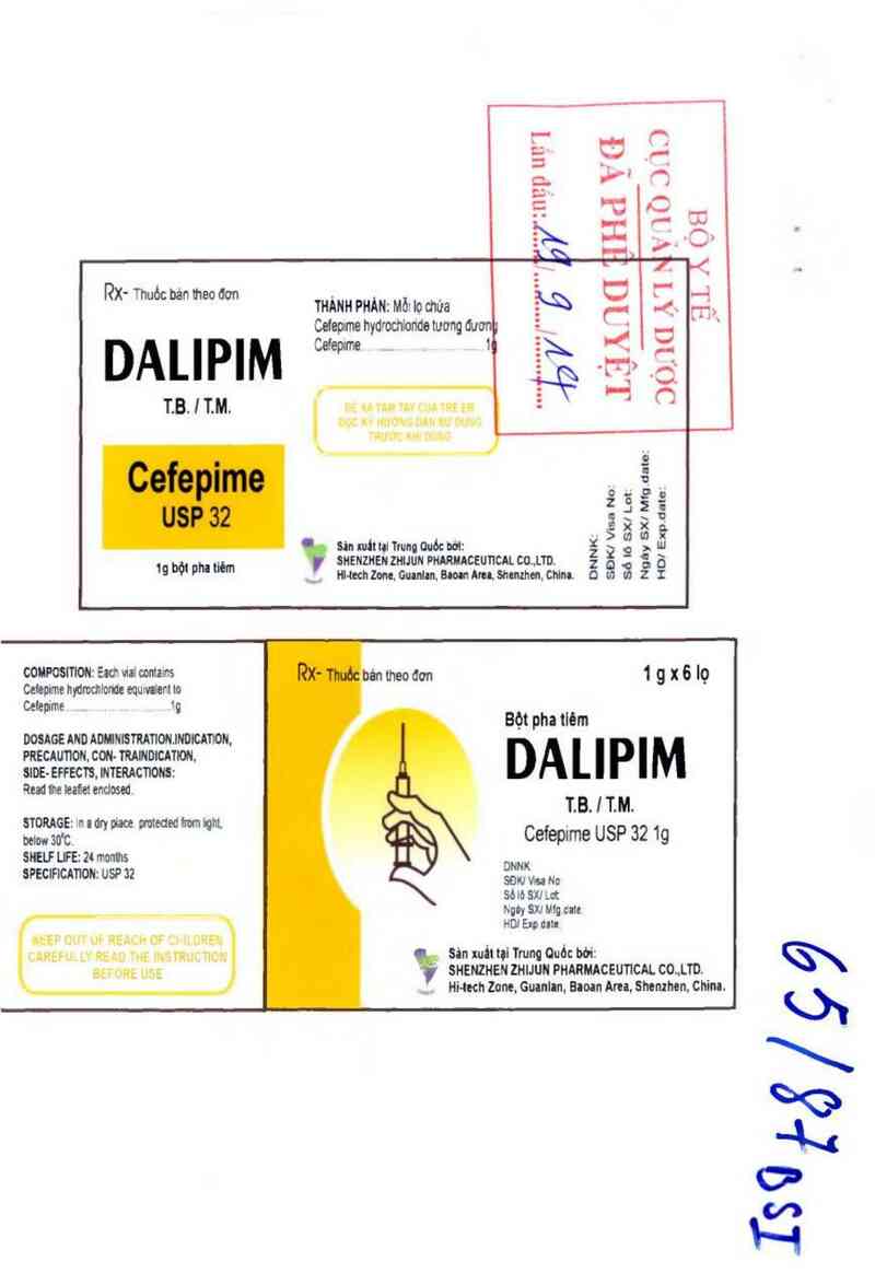 thông tin, cách dùng, giá thuốc Dalipim - ảnh 1