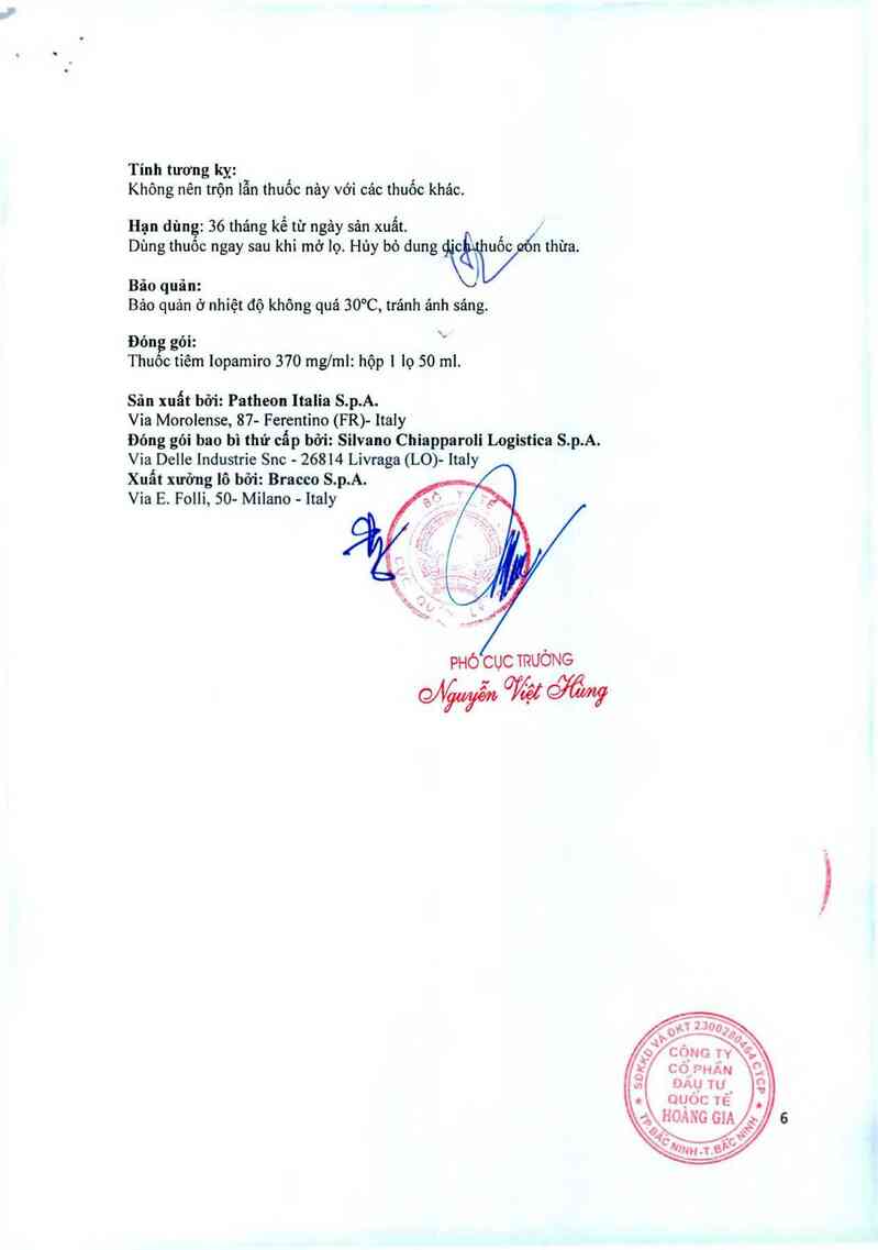 thông tin, cách dùng, giá thuốc Iopamiro - ảnh 7