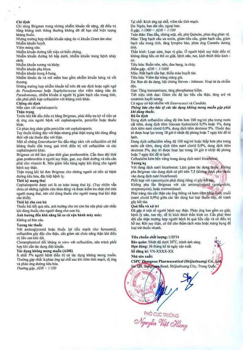 thông tin, cách dùng, giá thuốc Brigmax - ảnh 4