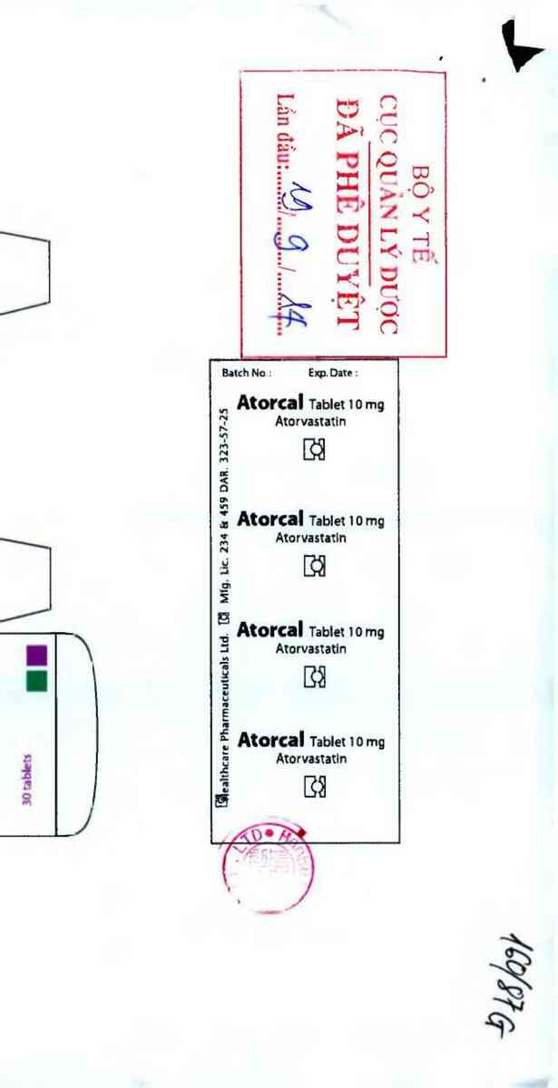 thông tin, cách dùng, giá thuốc Atorcal Tablet - ảnh 1
