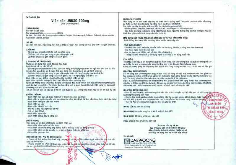 thông tin, cách dùng, giá thuốc Uruso - ảnh 9