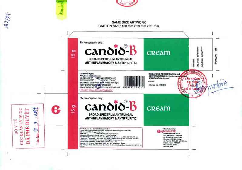 thông tin, cách dùng, giá thuốc Candid B - ảnh 0