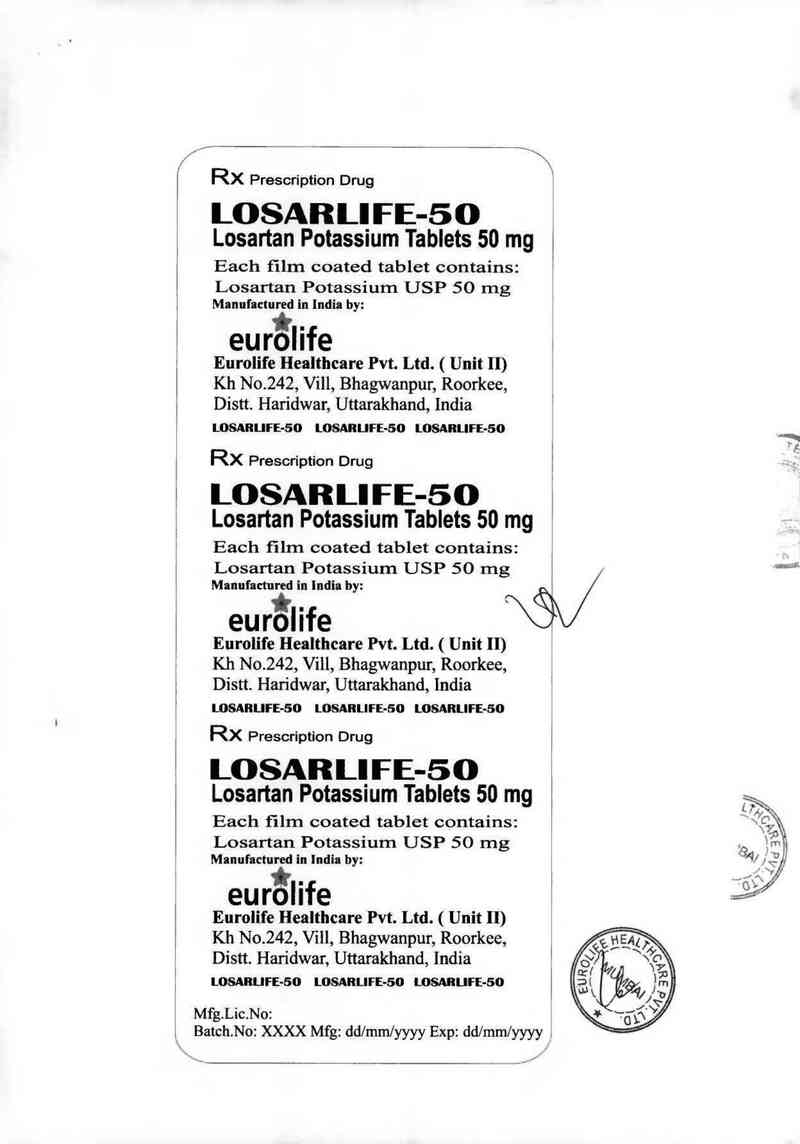 thông tin, cách dùng, giá thuốc Losarlife 50 - ảnh 2