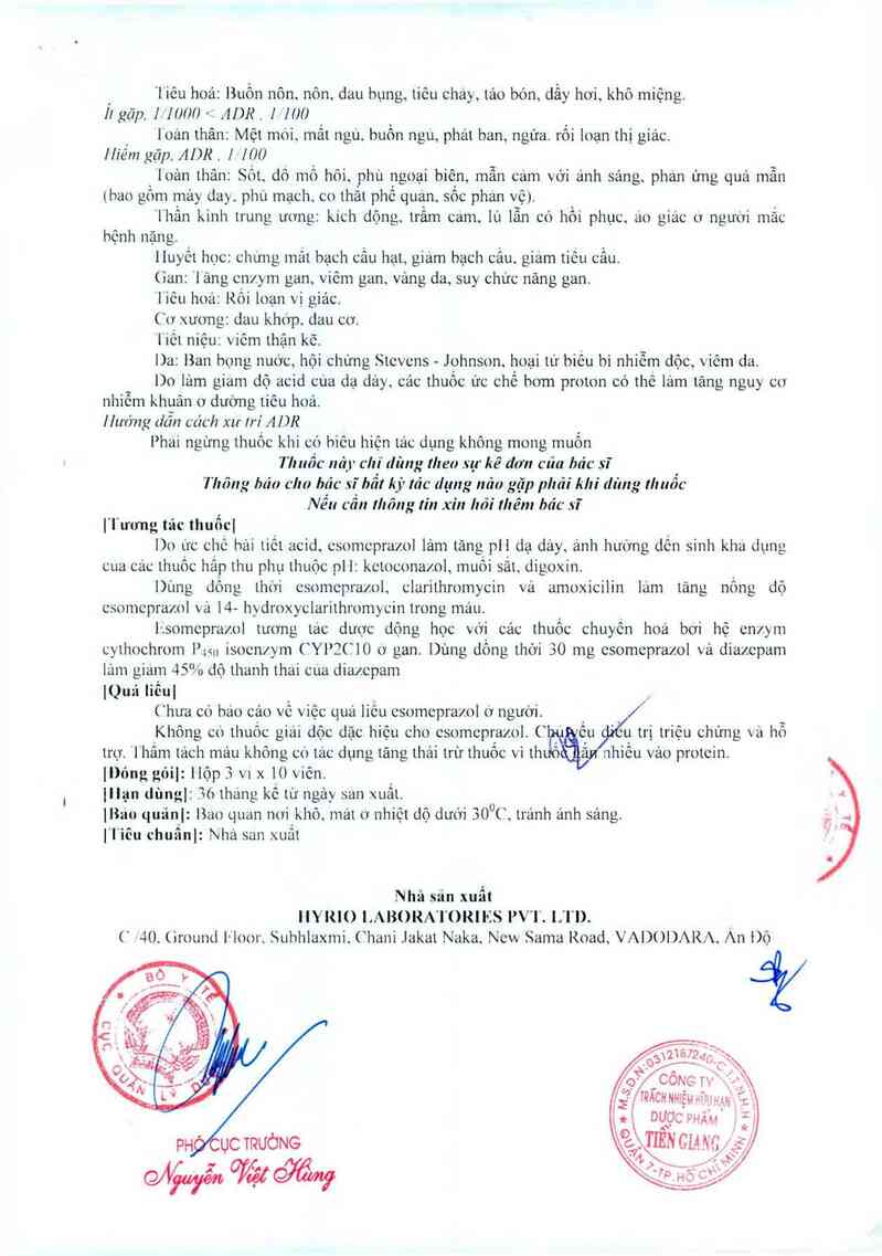 thông tin, cách dùng, giá thuốc Sypom 20 - ảnh 3
