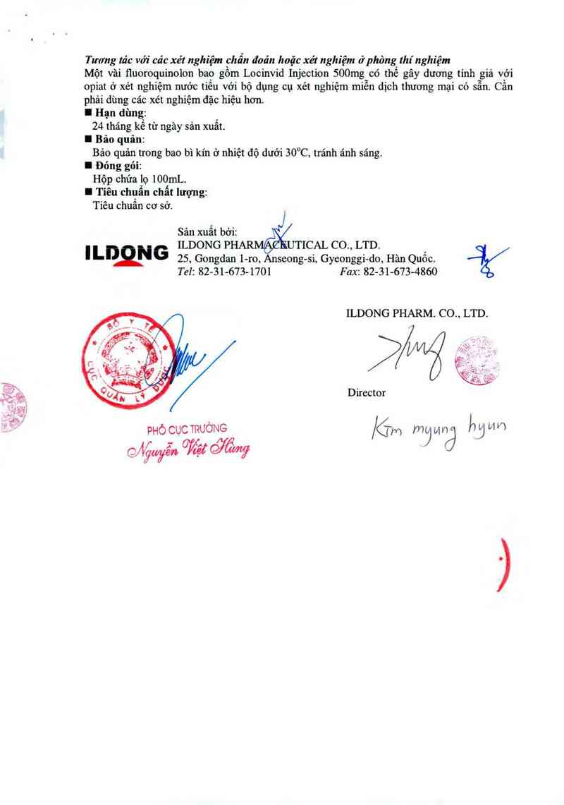 thông tin, cách dùng, giá thuốc Locinvid Injection 500mg - ảnh 9