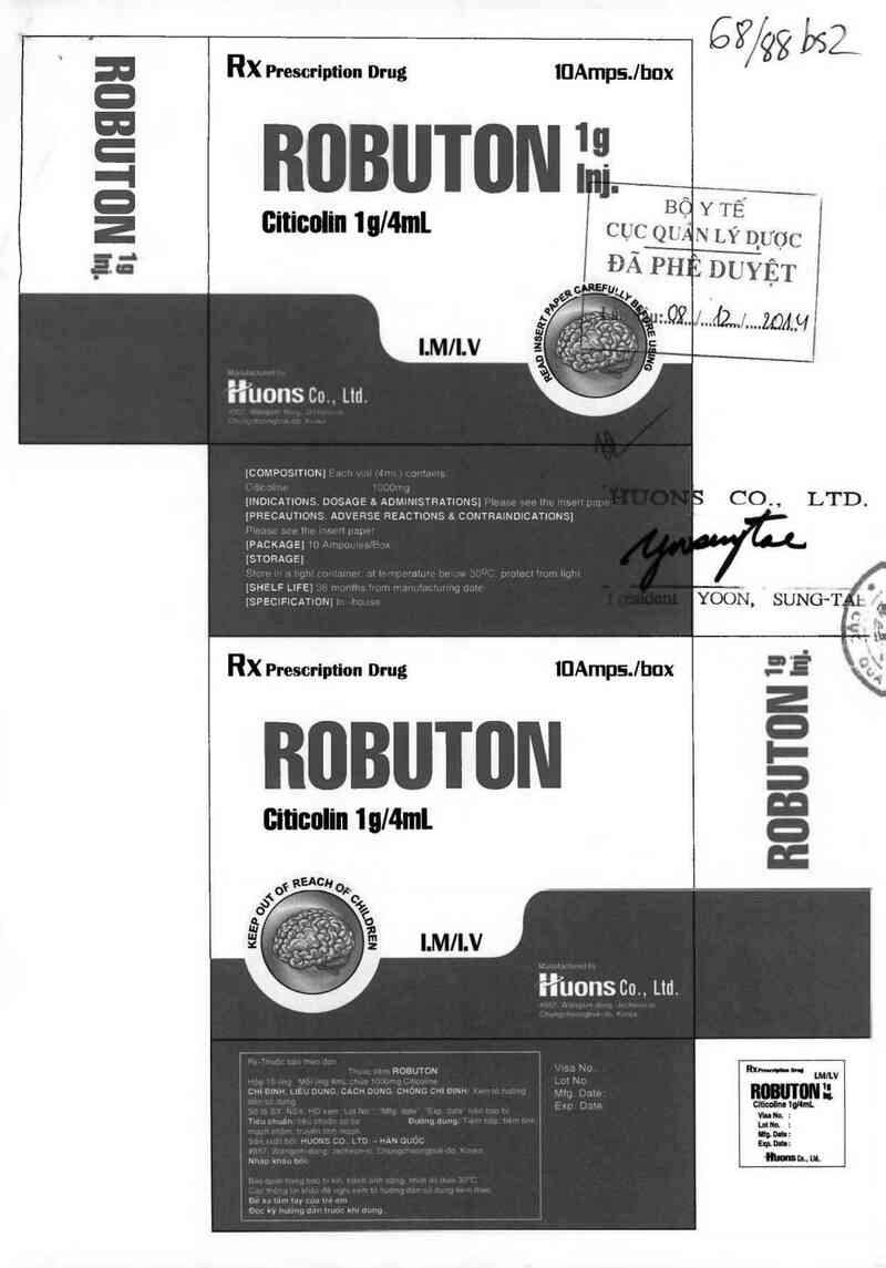 thông tin, cách dùng, giá thuốc Robuton - ảnh 0