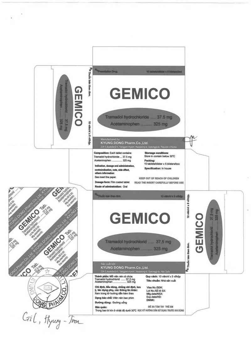 thông tin, cách dùng, giá thuốc Gemico - ảnh 1