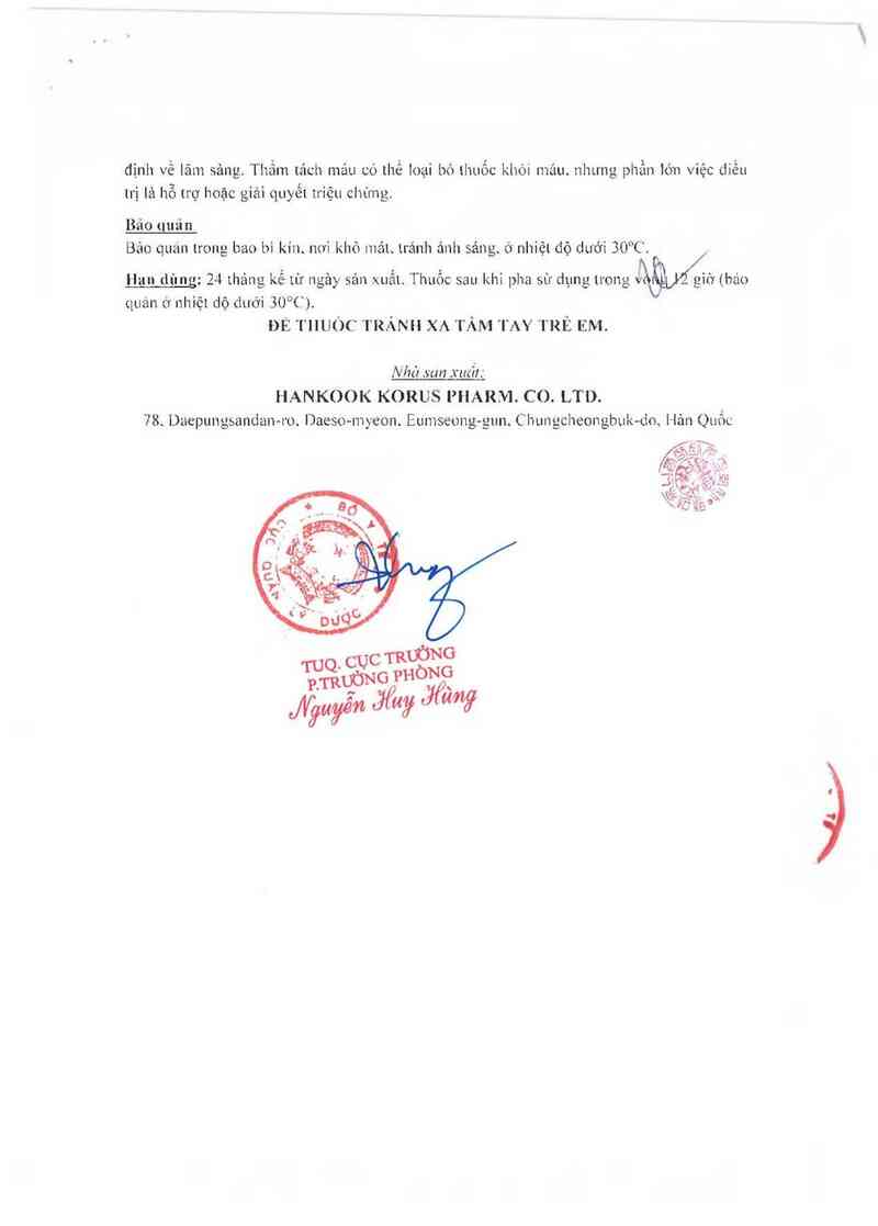 thông tin, cách dùng, giá thuốc Kozoxime Inj. - ảnh 9