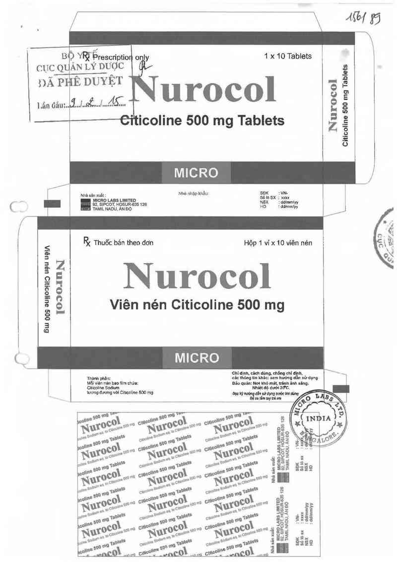 thông tin, cách dùng, giá thuốc Nurocol - ảnh 0