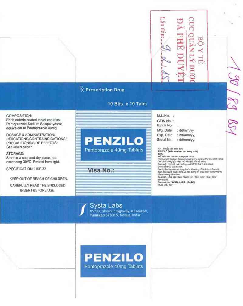 thông tin, cách dùng, giá thuốc Penzilo - ảnh 1