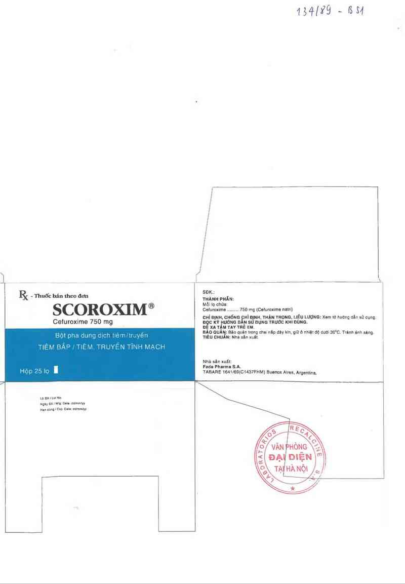 thông tin, cách dùng, giá thuốc Scoroxim - ảnh 1