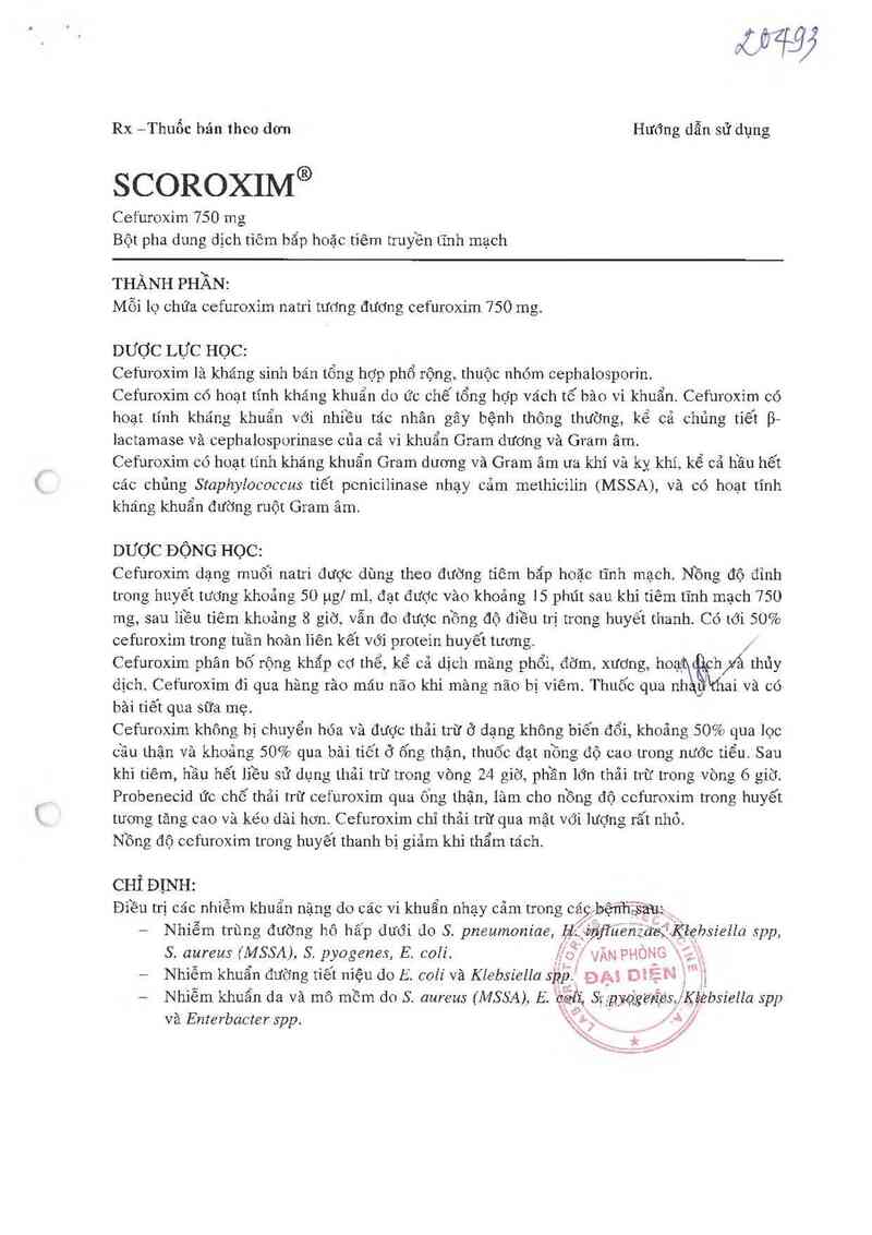 thông tin, cách dùng, giá thuốc Scoroxim - ảnh 3