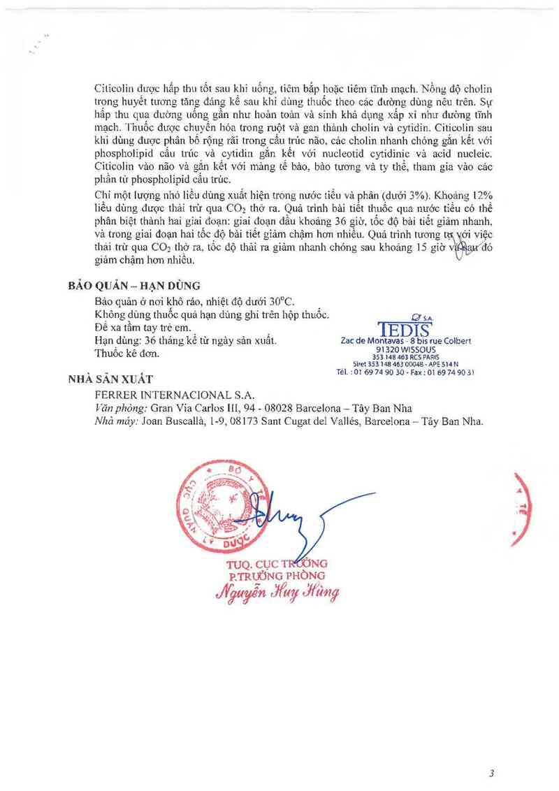 thông tin, cách dùng, giá thuốc Somazina - ảnh 4