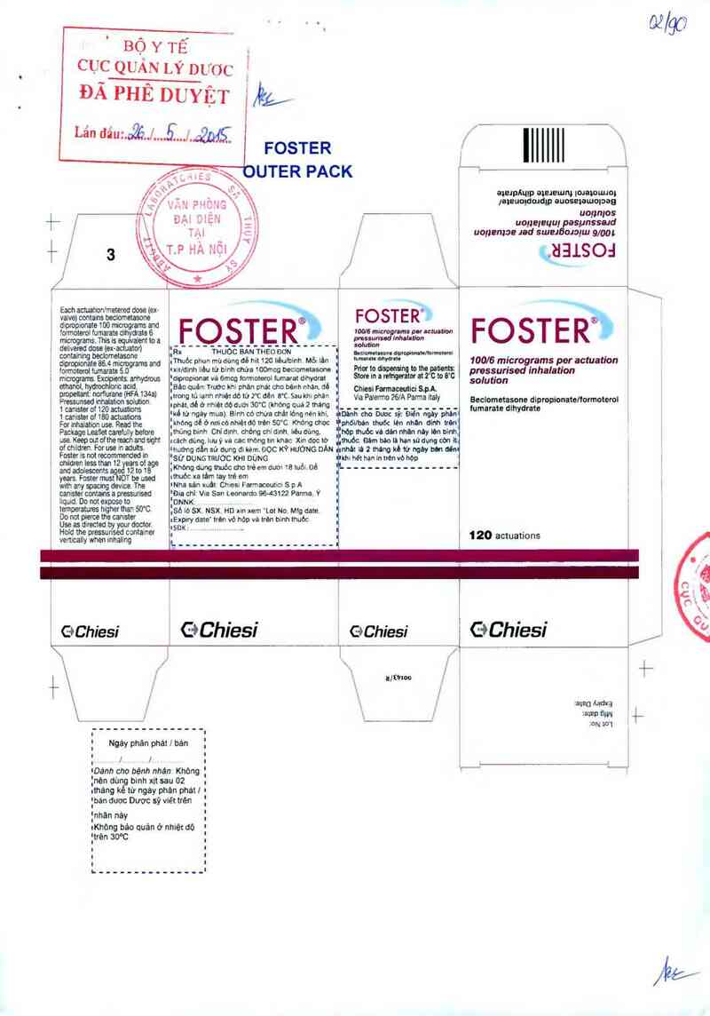thông tin, cách dùng, giá thuốc Foster - ảnh 0