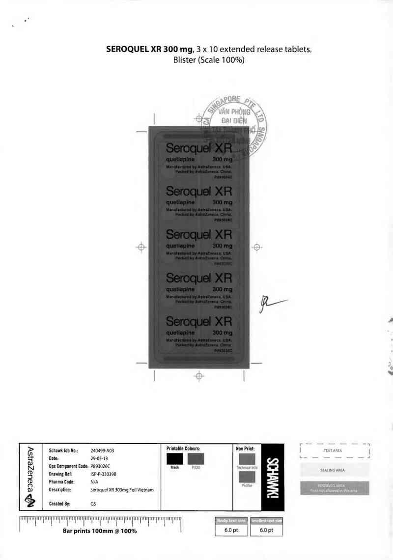 thông tin, cách dùng, giá thuốc Seroquel XR - ảnh 1