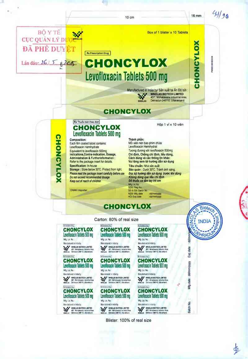 thông tin, cách dùng, giá thuốc Choncylox - ảnh 0