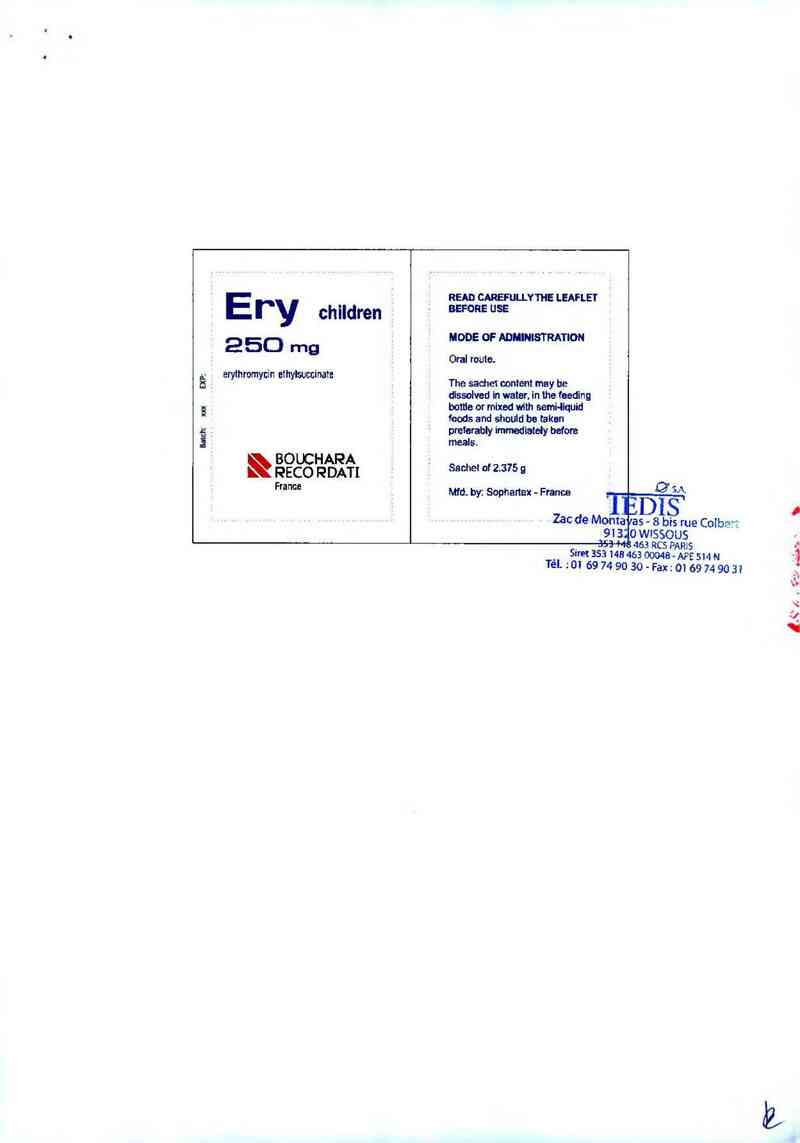 thông tin, cách dùng, giá thuốc Ery Children 250mg - ảnh 2