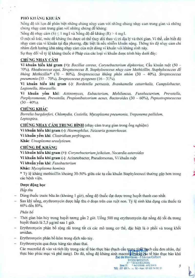 thông tin, cách dùng, giá thuốc Ery Children 250mg - ảnh 7