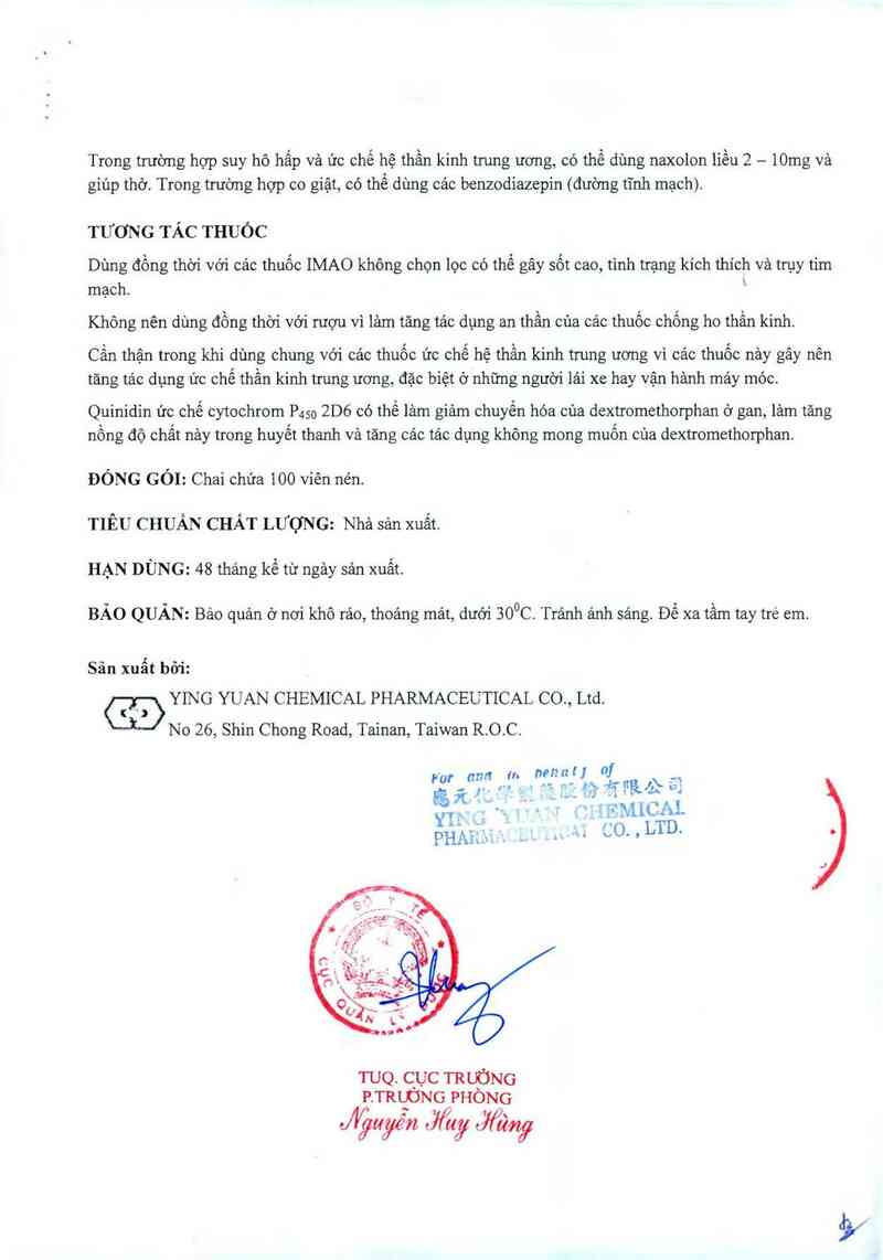 thông tin, cách dùng, giá thuốc Dexcon Tablets 10mg - ảnh 5