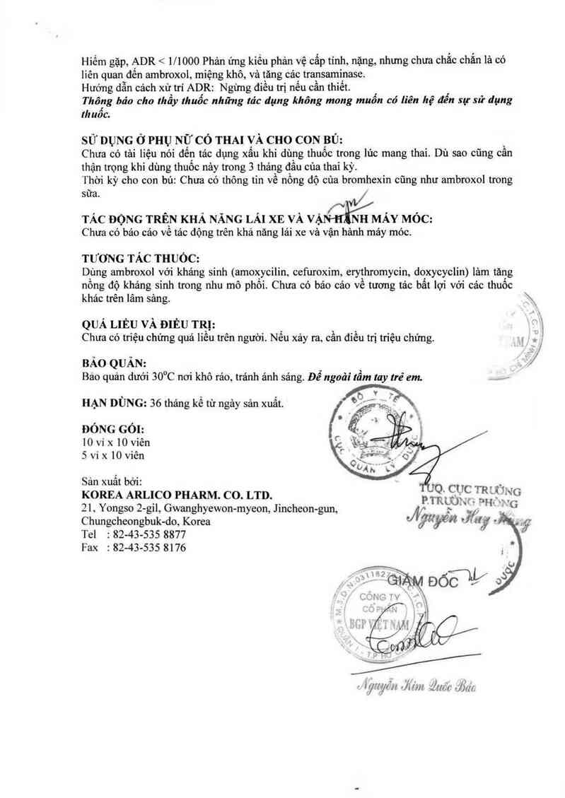 thông tin, cách dùng, giá thuốc Medibro Tab - ảnh 3