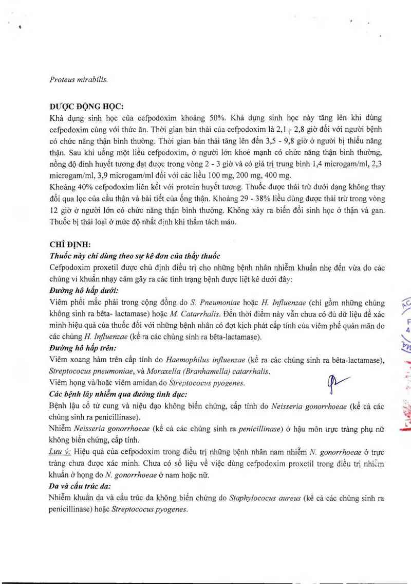 thông tin, cách dùng, giá thuốc Sanfetil 100 - ảnh 2
