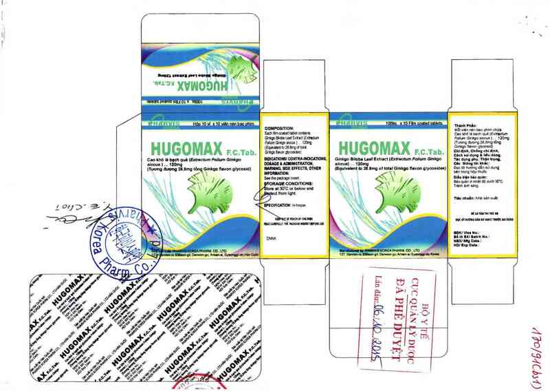 thông tin, cách dùng, giá thuốc Hugomax Film Coated Tablet - ảnh 0