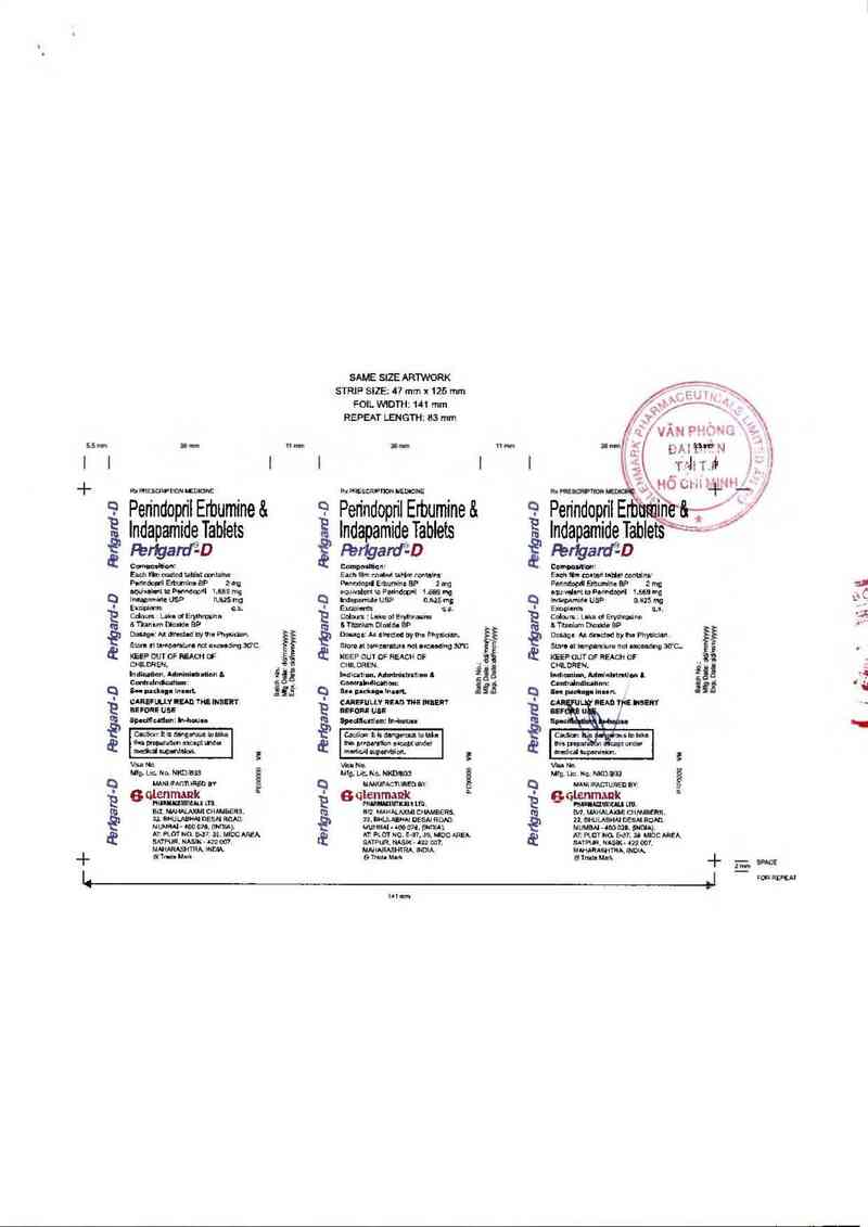 thông tin, cách dùng, giá thuốc Perigard-D - ảnh 3