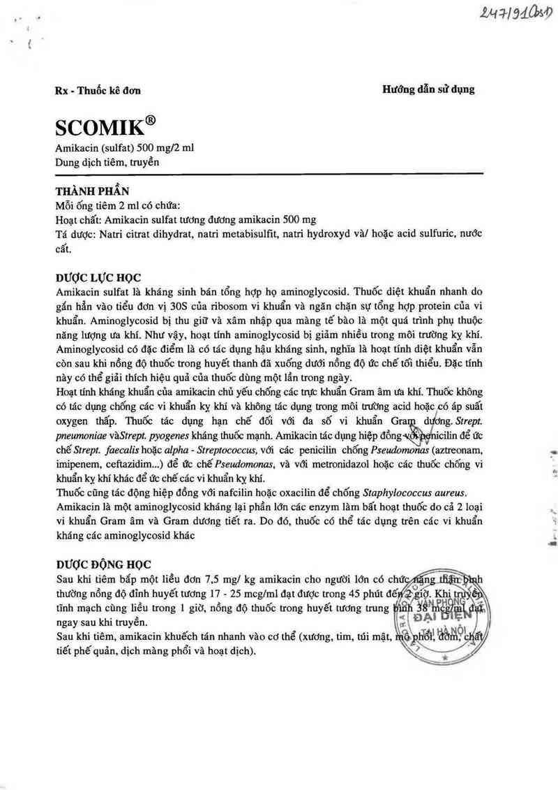 thông tin, cách dùng, giá thuốc Scomik - ảnh 2