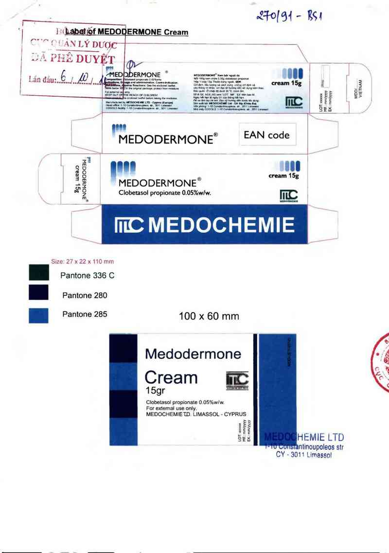 thông tin, cách dùng, giá thuốc Medodermone - ảnh 0