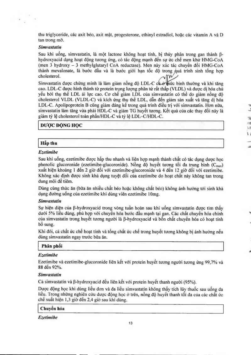 thông tin, cách dùng, giá thuốc Vytorin 10 mg/40 mg - ảnh 14