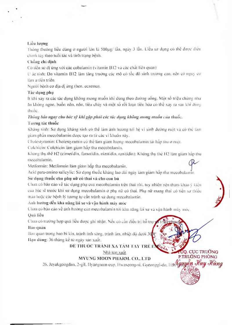 thông tin, cách dùng, giá thuốc Newmelamin Cap. - ảnh 4