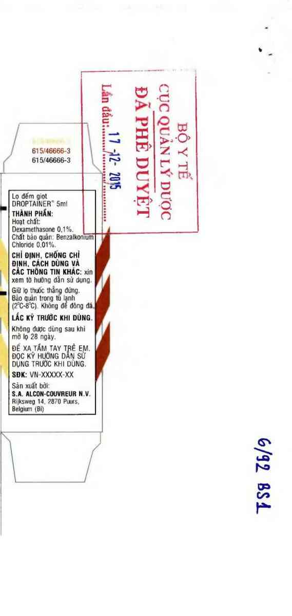 thông tin, cách dùng, giá thuốc Maxidex - ảnh 1