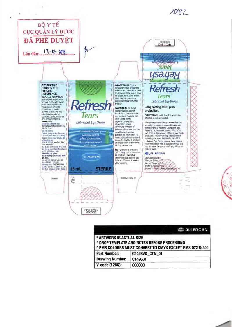 thông tin, cách dùng, giá thuốc Refresh Tears - ảnh 0