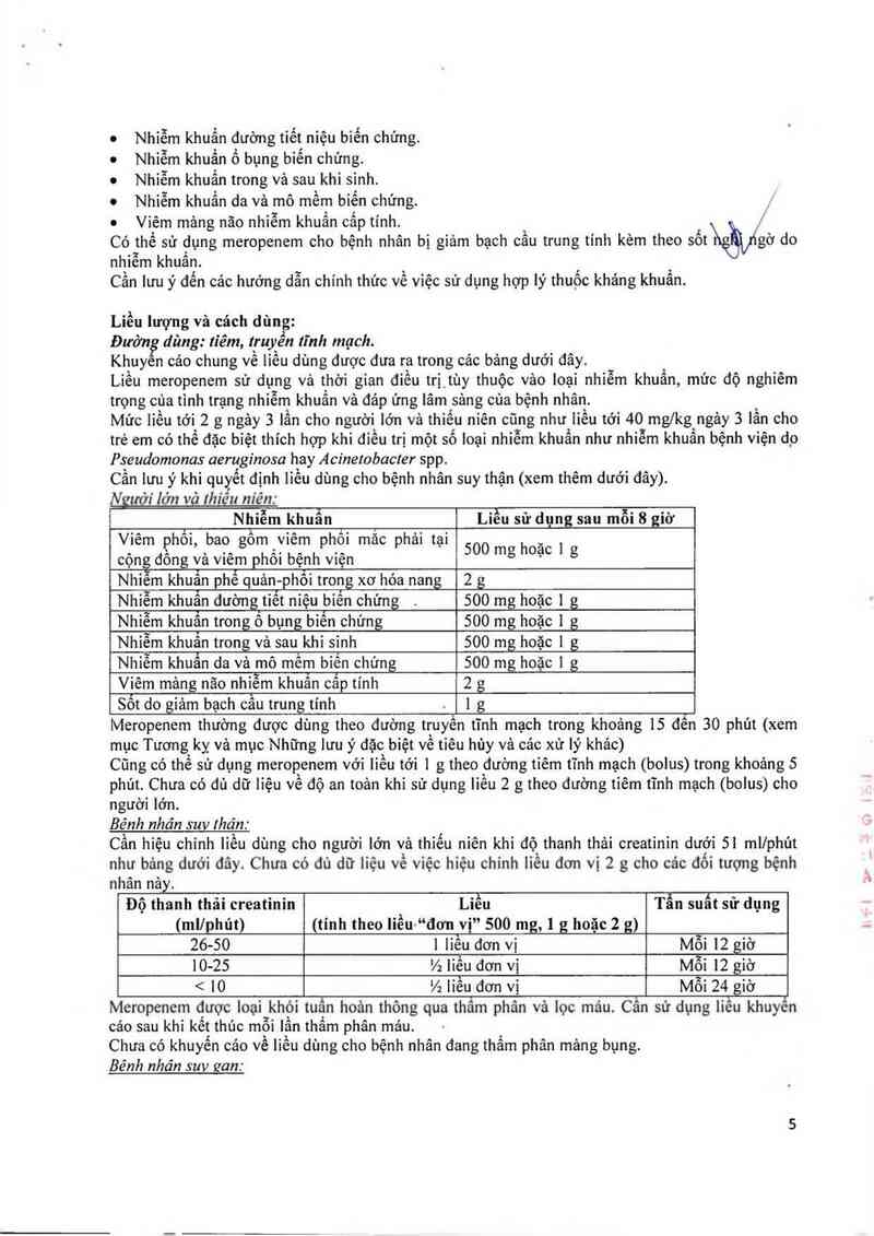 thông tin, cách dùng, giá thuốc Latipenem 500mg - ảnh 6