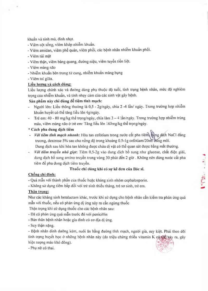 thông tin, cách dùng, giá thuốc Kontiam Inj. - ảnh 4
