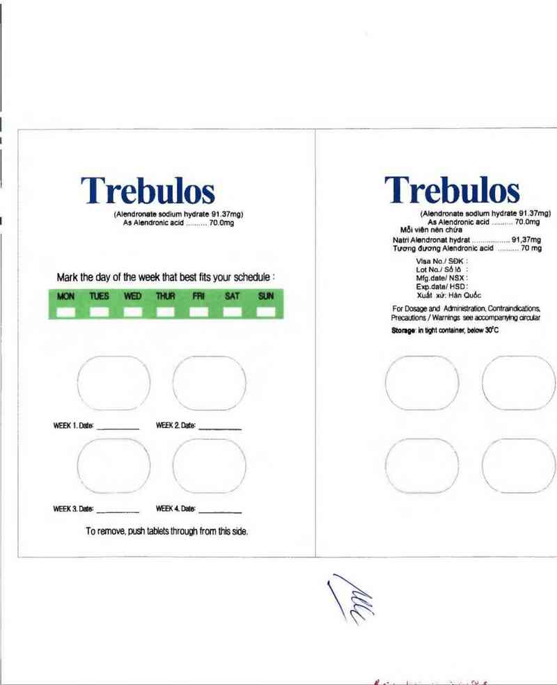 thông tin, cách dùng, giá thuốc Trebulos - ảnh 1