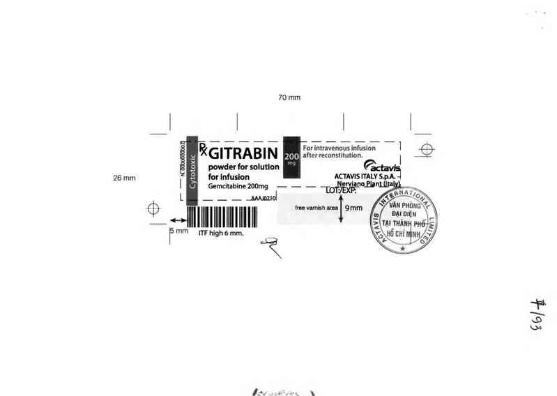 thông tin, cách dùng, giá thuốc Gitrabin 200mg - ảnh 1