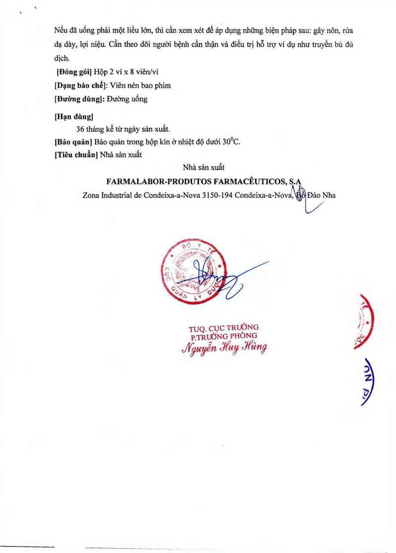 thông tin, cách dùng, giá thuốc Promaquin - ảnh 7