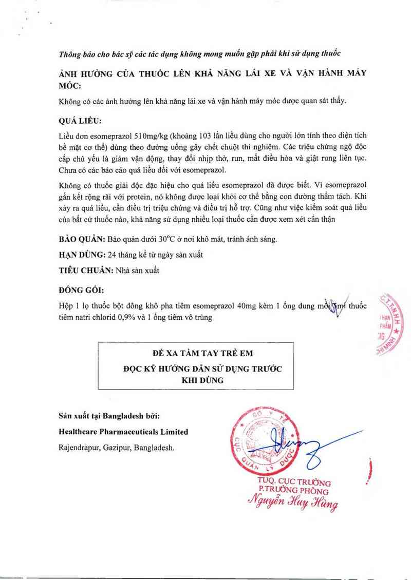 thông tin, cách dùng, giá thuốc Sergel Injection - ảnh 8
