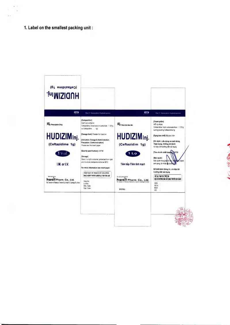 thông tin, cách dùng, giá thuốc Hudizim Inj - ảnh 2