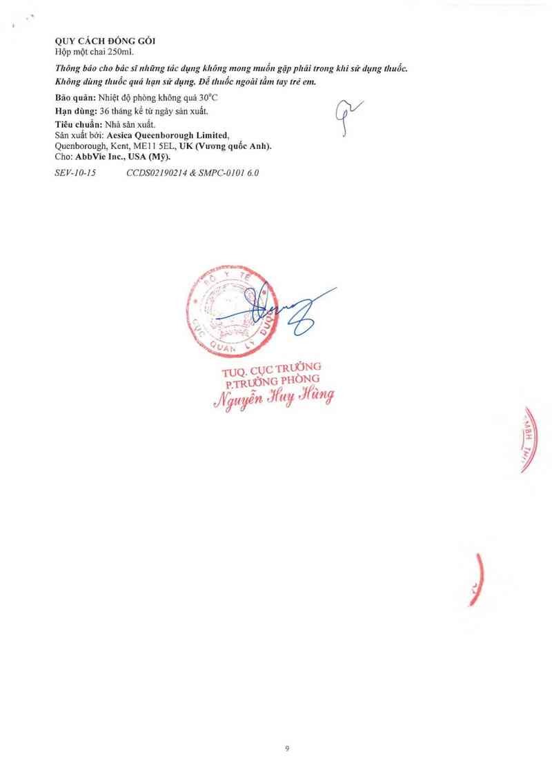 thông tin, cách dùng, giá thuốc Sevorane - ảnh 10