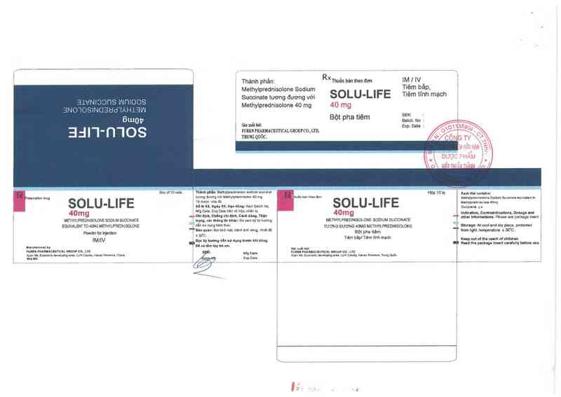 thông tin, cách dùng, giá thuốc Solu-life - ảnh 1