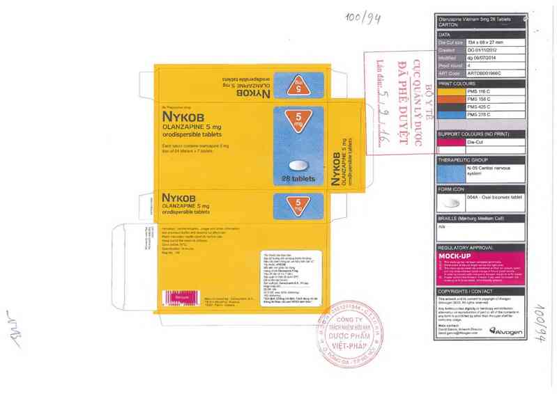 thông tin, cách dùng, giá thuốc Nykob 5mg - ảnh 0