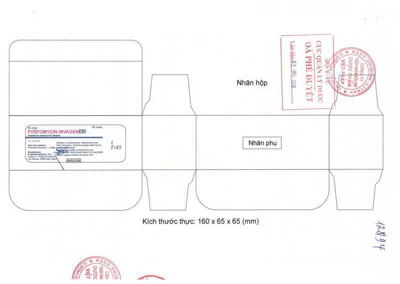 thông tin, cách dùng, giá thuốc Fosfomycin Invagen 4g - ảnh 0