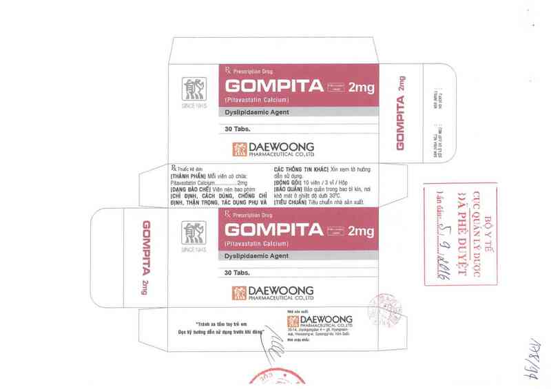 thông tin, cách dùng, giá thuốc Gompita - ảnh 0